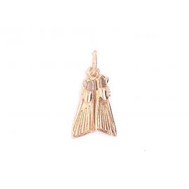 9ct Flippers Charm image