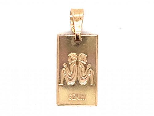 9ct Gemini Pendant image