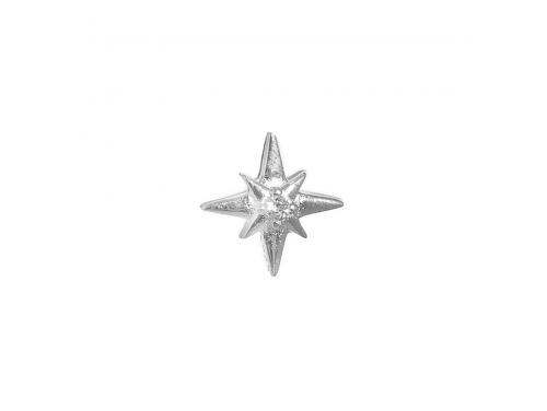 Stow Sterling Silver White Topaz Starlight Charm image