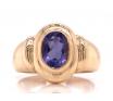 9ct Iolite Rubset Ring image