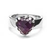 Stolen Girlfriends Club Stg Love Claw Ring -  Dark Amethyst image