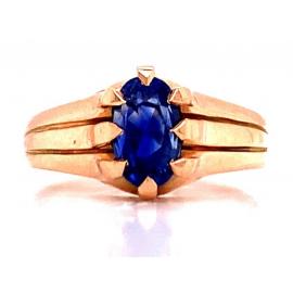 15ct Vintage Sapphire Ring image