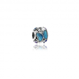 Evolve Stg Blue Butterfly Charm Bead image