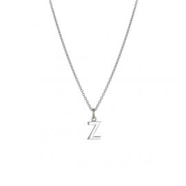 Evolve Stg Initial Z Necklace 45cm image