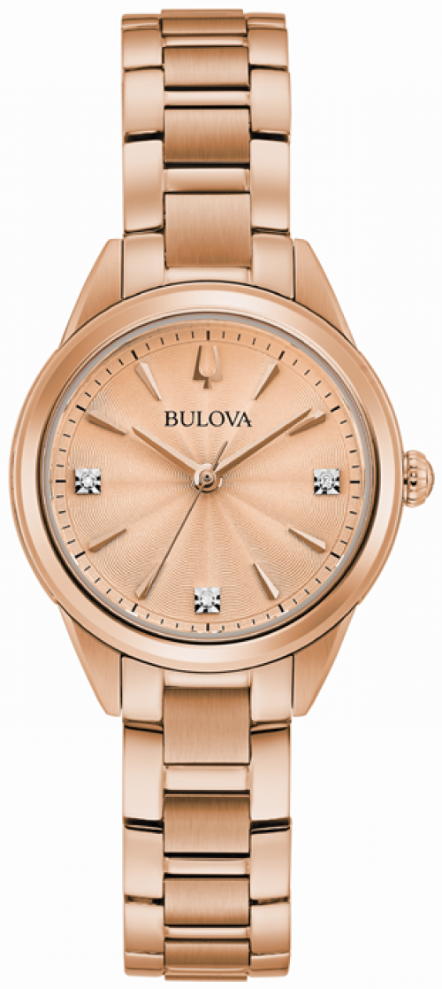 Bulova Women's Classic Diamond Quartz Watch - Westende Jewellers